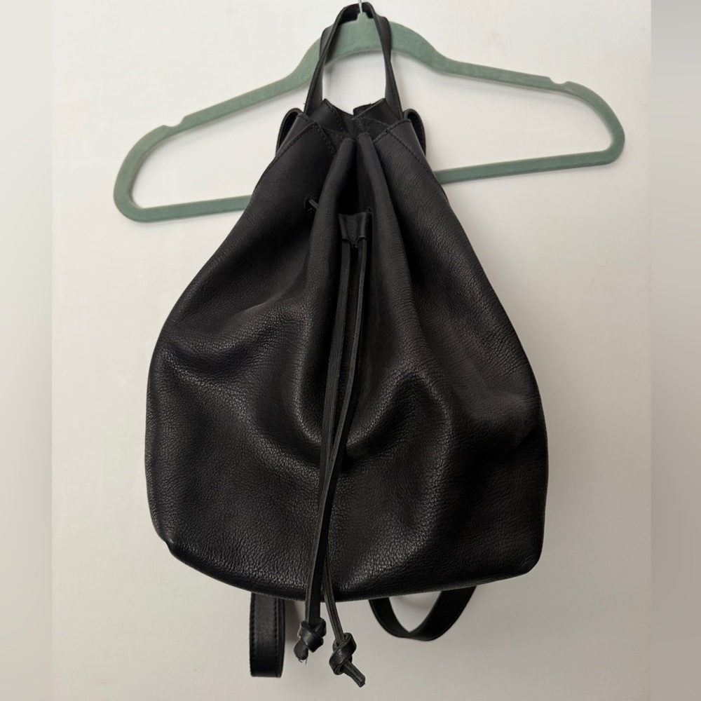 Madewell Somerset Backpack black leather